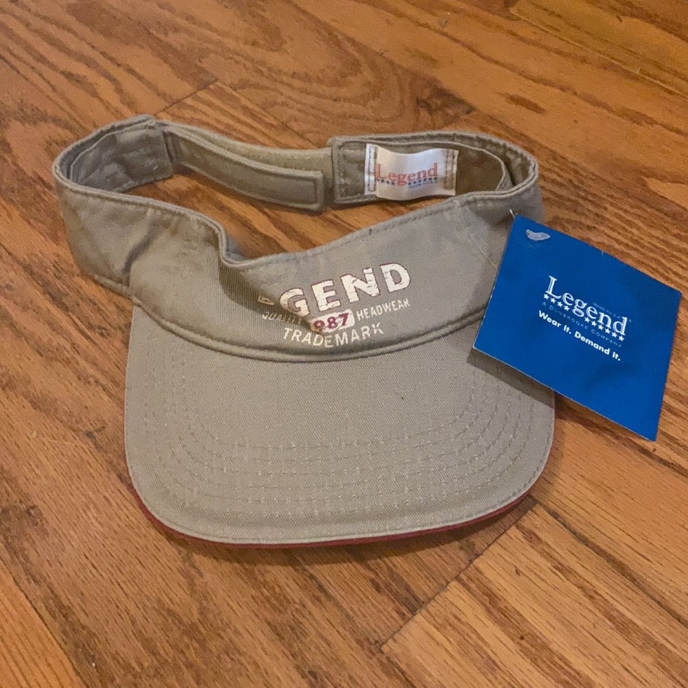 NWT Men's 'Legend Quantity 1987 Headware Trademark' Visor